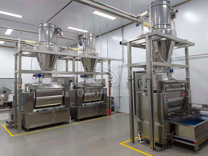 饅頭供料系統(tǒng) 供料系統(tǒng)客戶現(xiàn)場