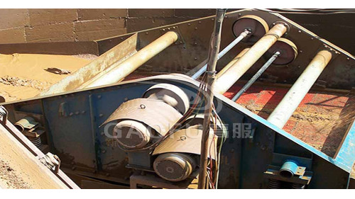 重晶石礦螺旋分離機(jī)后加裝高服脫水篩二次選礦，多提取2400立方重晶石