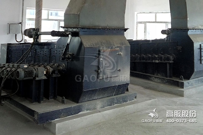 滾軸篩客戶(hù)現(xiàn)場(chǎng)